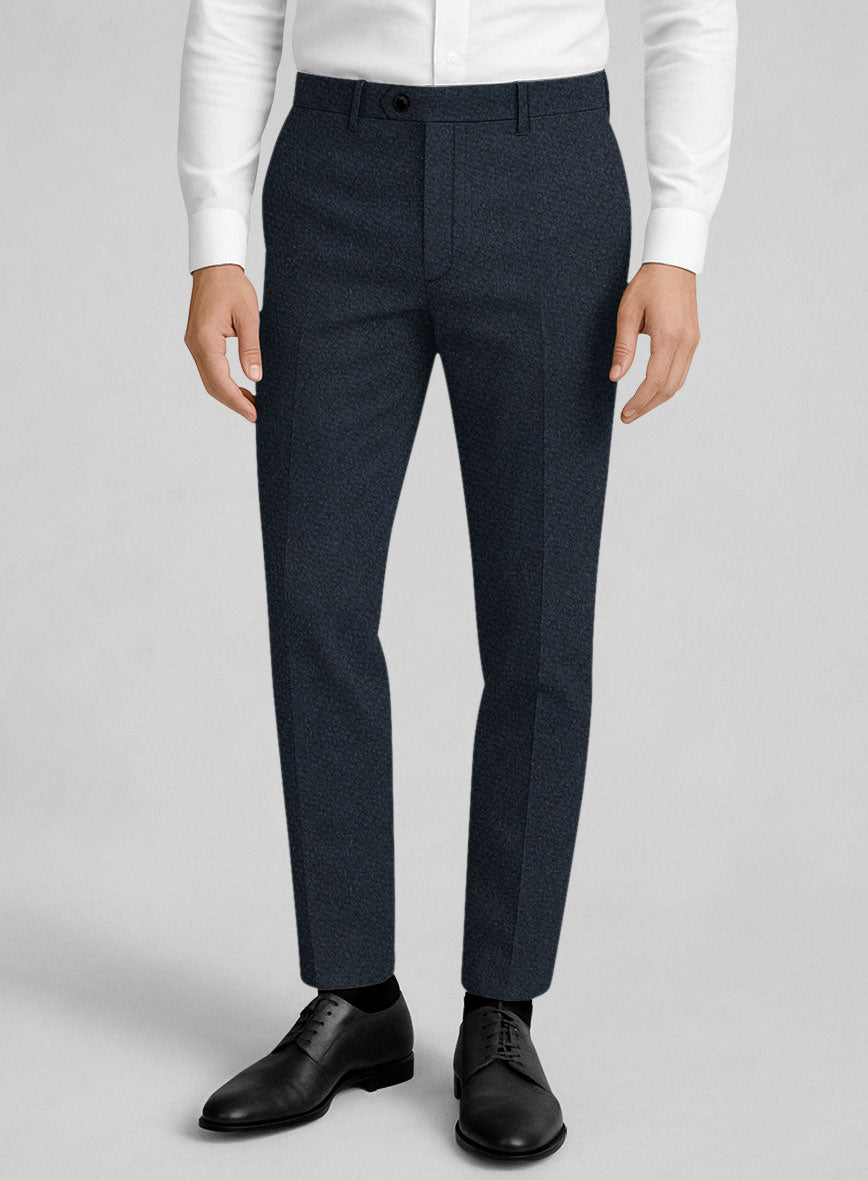 Highlander Blue Tweed Pants - StudioSuits