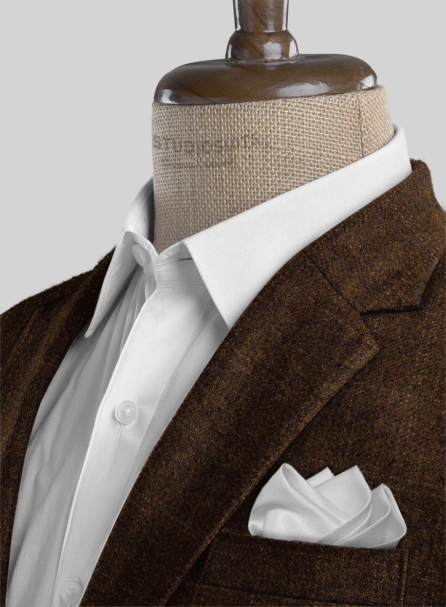 Highlander Brown Windowpane Tweed Suit - StudioSuits