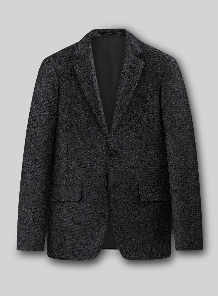 Highlander Charcoal Tweed Suit - StudioSuits
