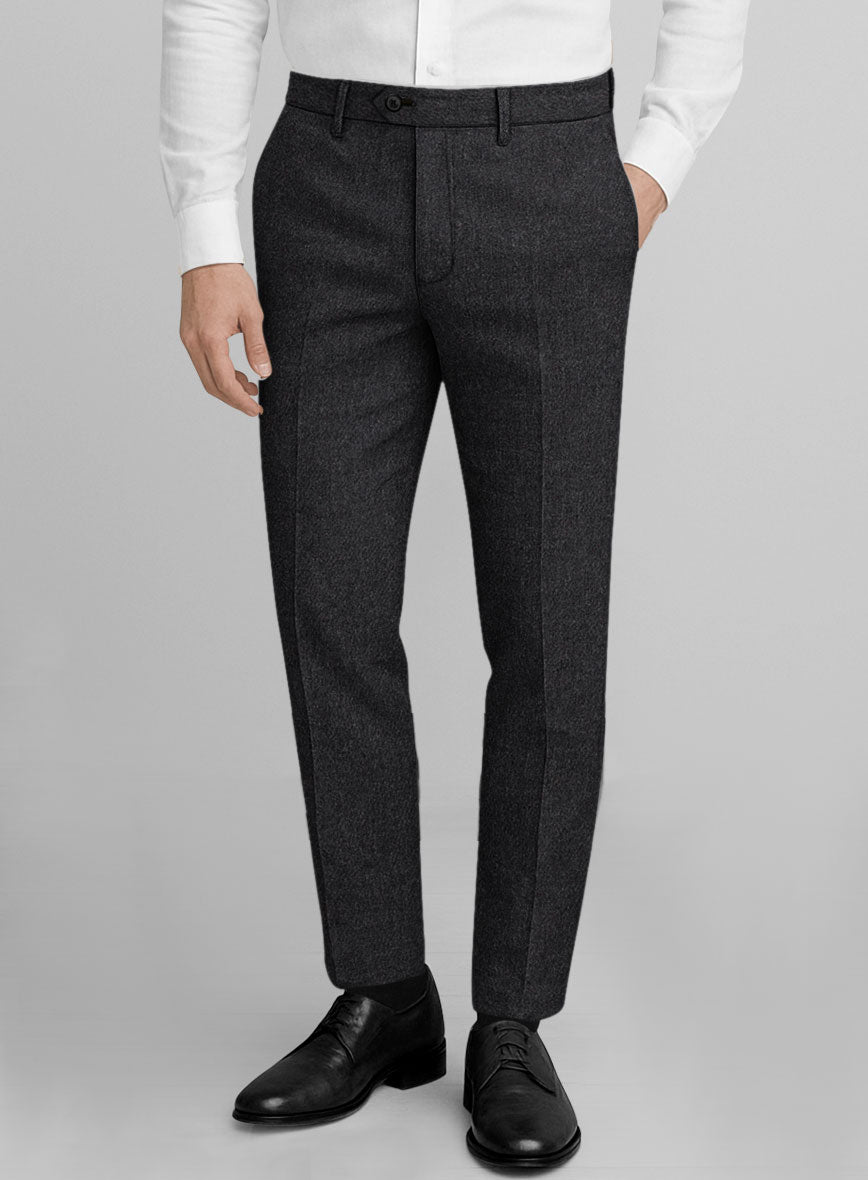 Highlander Charcoal Tweed Suit - StudioSuits