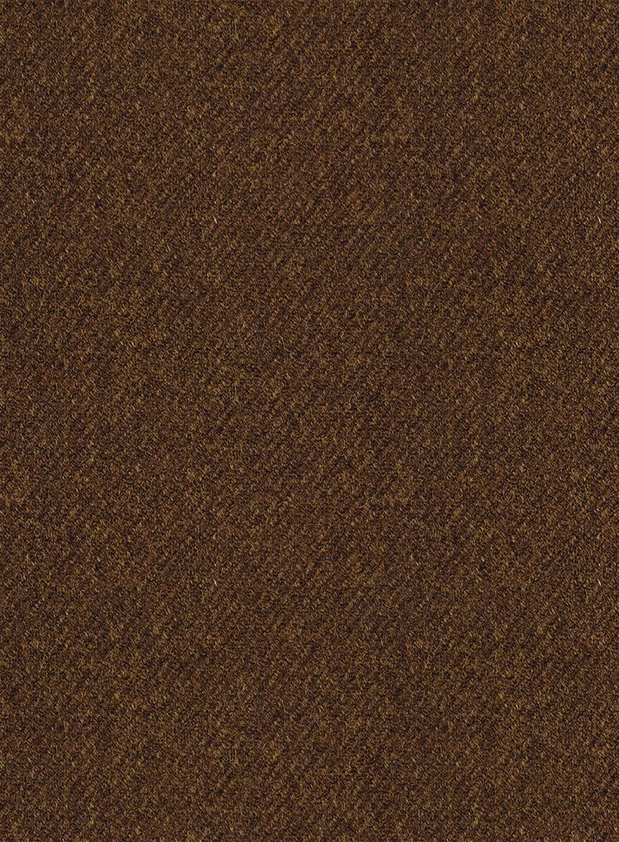 Highlander Coca Brown Tweed GQ Overcoat - StudioSuits