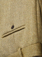 Highlander Heavy Beige Herringbone Tweed 3 Piece Suit - StudioSuits
