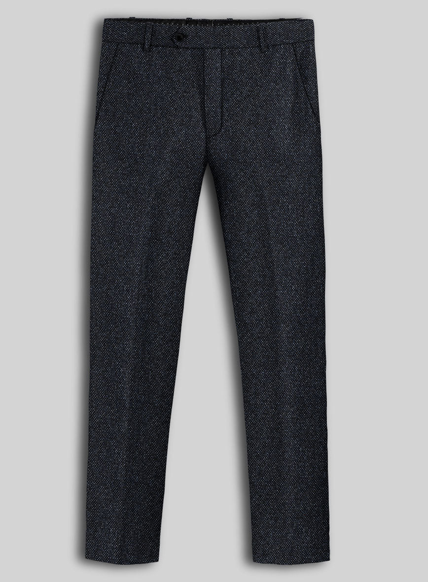Highlander Heavy Blue Bedford Tweed Pants - StudioSuits