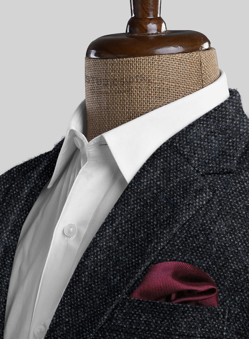 Highlander Heavy Blue Bedford Tweed Jacket - StudioSuits