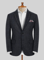 Highlander Heavy Blue Bedford Tweed Suit - StudioSuits