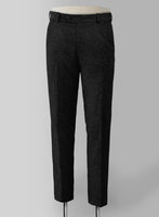 Highlander Heavy Charcoal Bedford Tweed Pants - StudioSuits