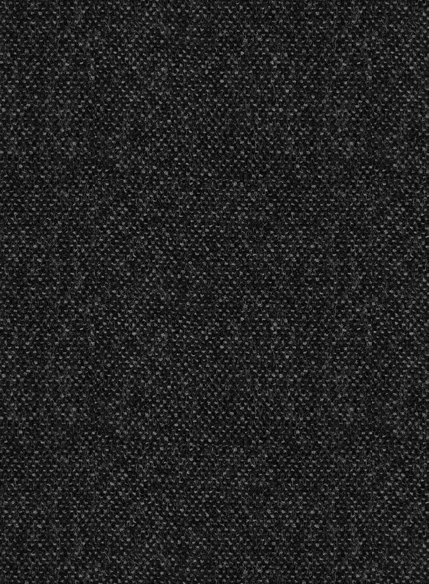 Highlander Heavy Charcoal Bedford Tweed Pants - StudioSuits