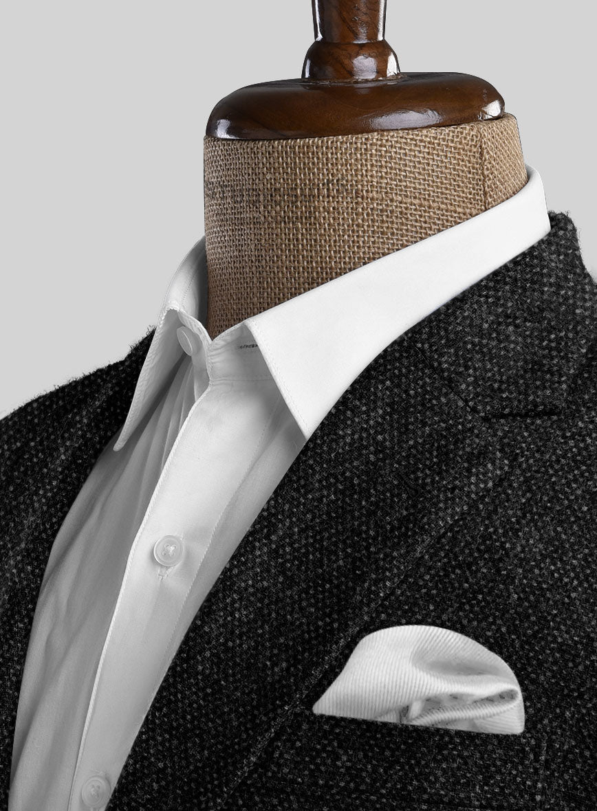 Highlander Heavy Charcoal Bedford Tweed Suit - StudioSuits