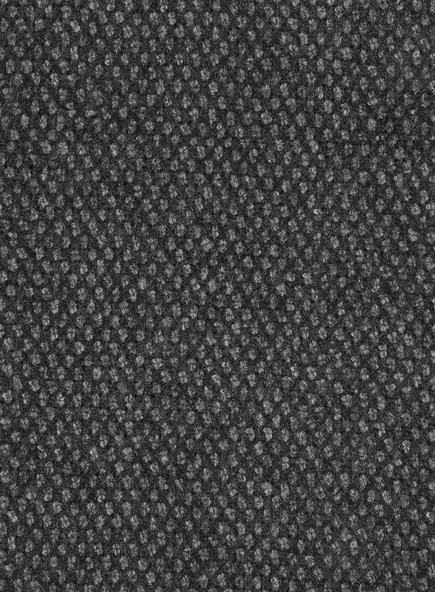 Highlander Heavy Honeycomb Charcoal Tweed Pants - StudioSuits