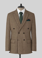 Highlander Light Tobacco Tweed Suit - StudioSuits
