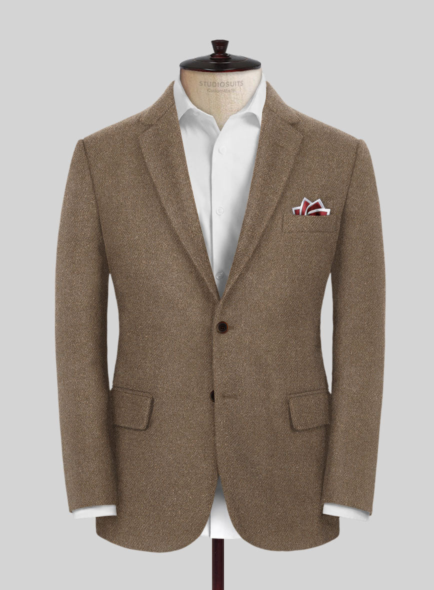 Highlander Light Tobacco Tweed Jacket - StudioSuits
