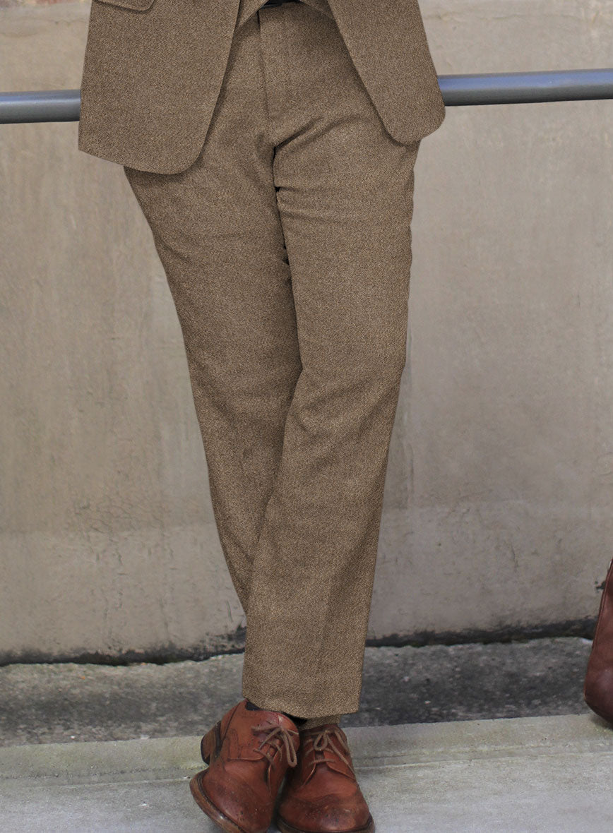 Highlander Light Tobacco Tweed Suit - StudioSuits