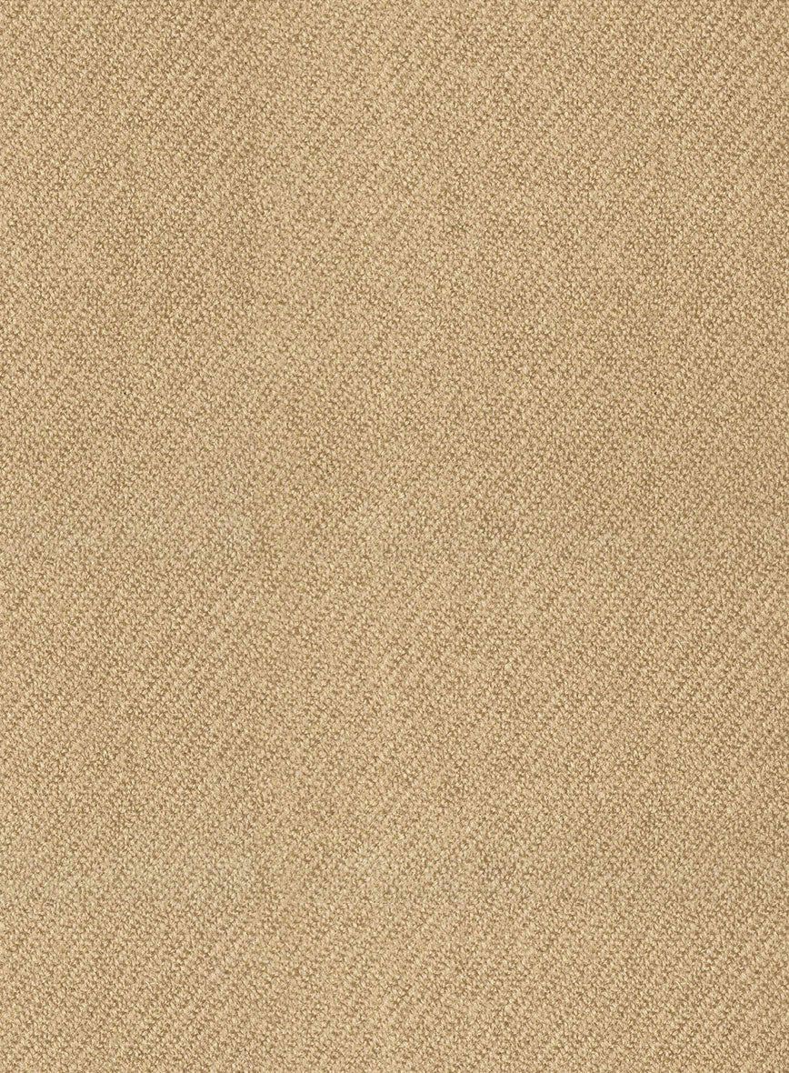 Highlander Sahara Beige Tweed Double Breasted Suit - StudioSuits