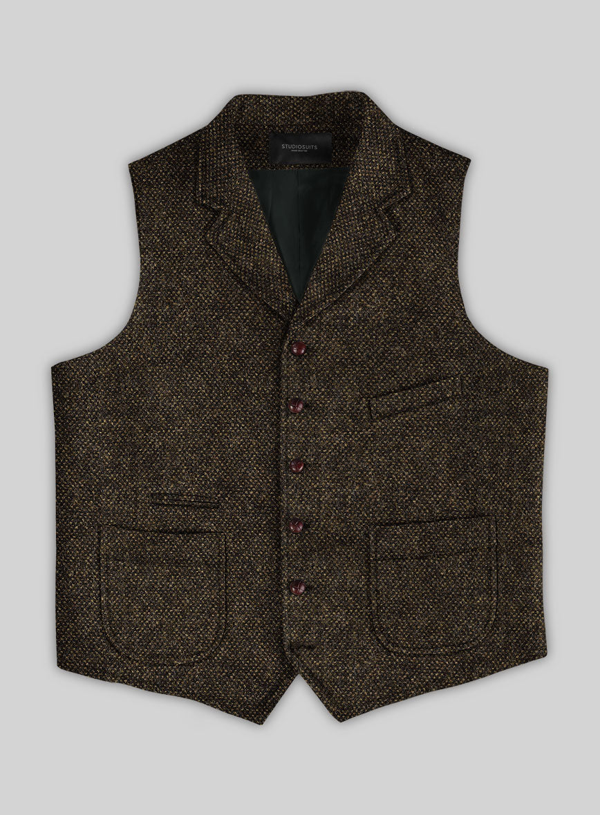 Highlander Heavy Brown Bedford Tweed Hunting Vest – StudioSuits