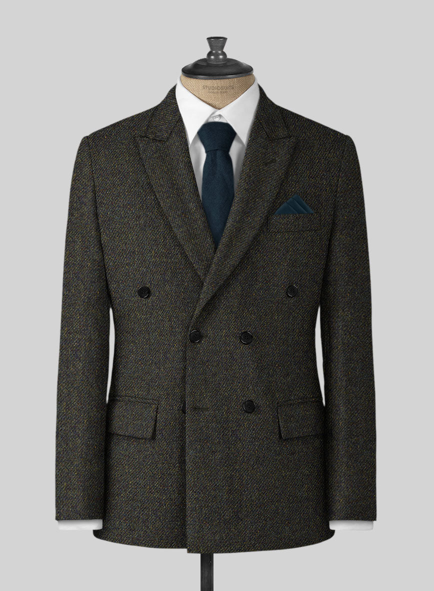 Highlander Heavy Heritage Green Tweed Suit – StudioSuits