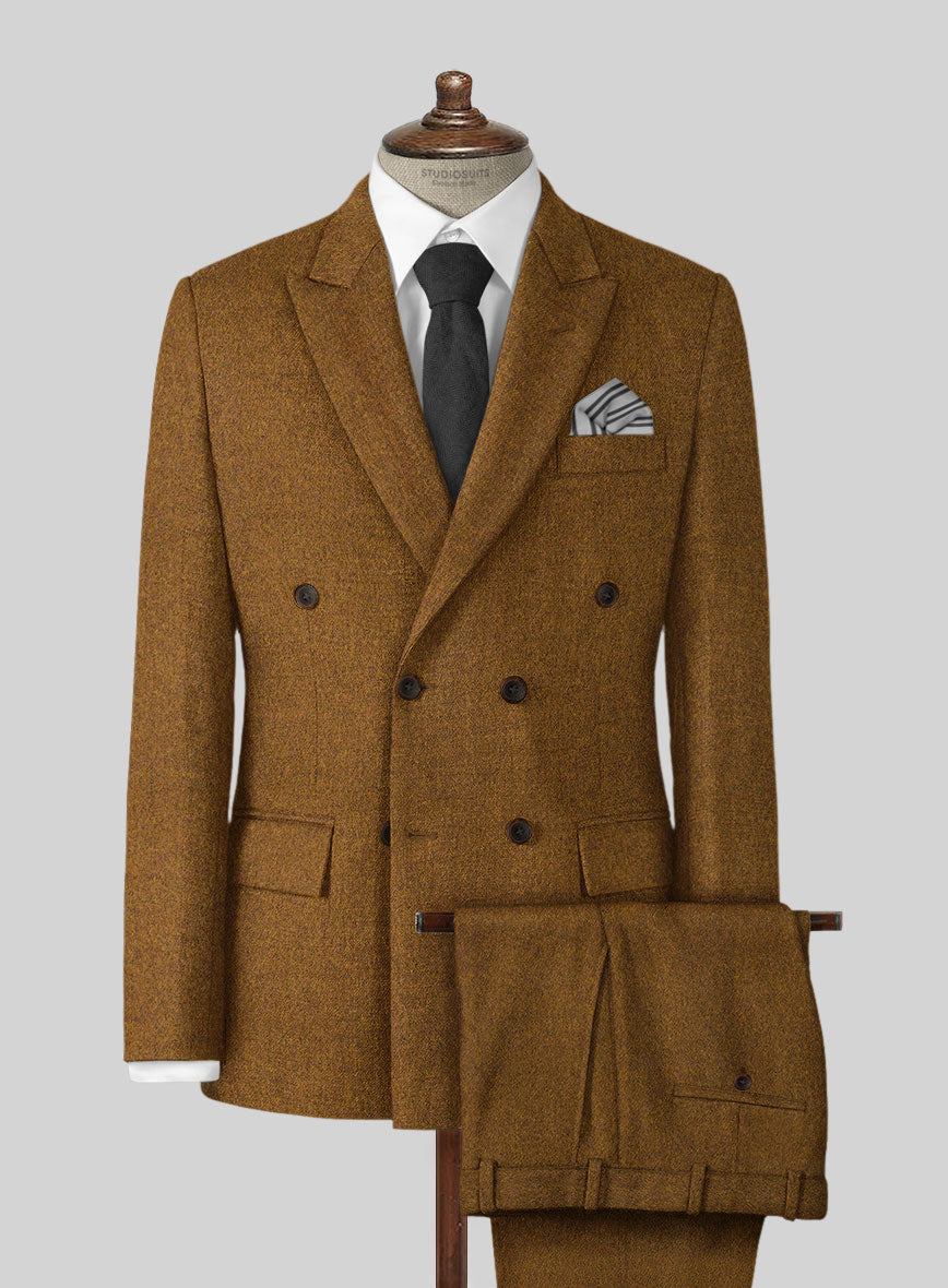Highlander Heavy Rust Tweed Suit - StudioSuits
