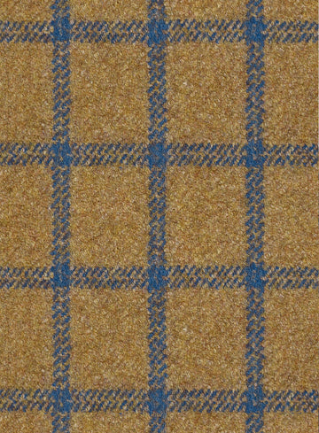 Highlander Heavy Mustard Check Tweed Jacket - StudioSuits