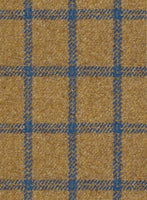 Highlander Heavy Mustard Check Tweed Jacket - StudioSuits