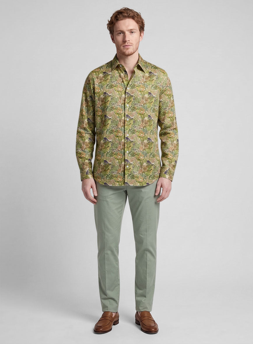 Hilario Silk Cotton Shirt - StudioSuits