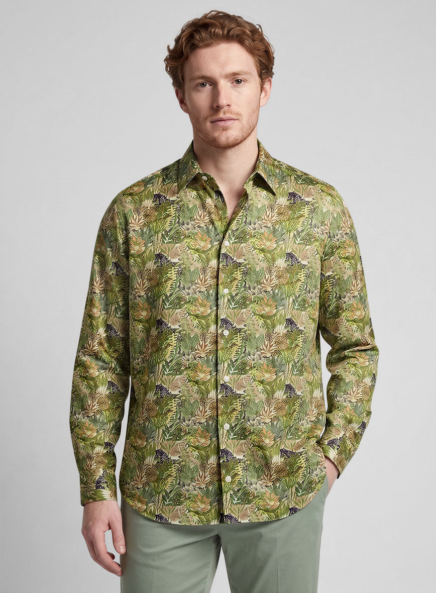 Hilario Silk Cotton Shirt - StudioSuits