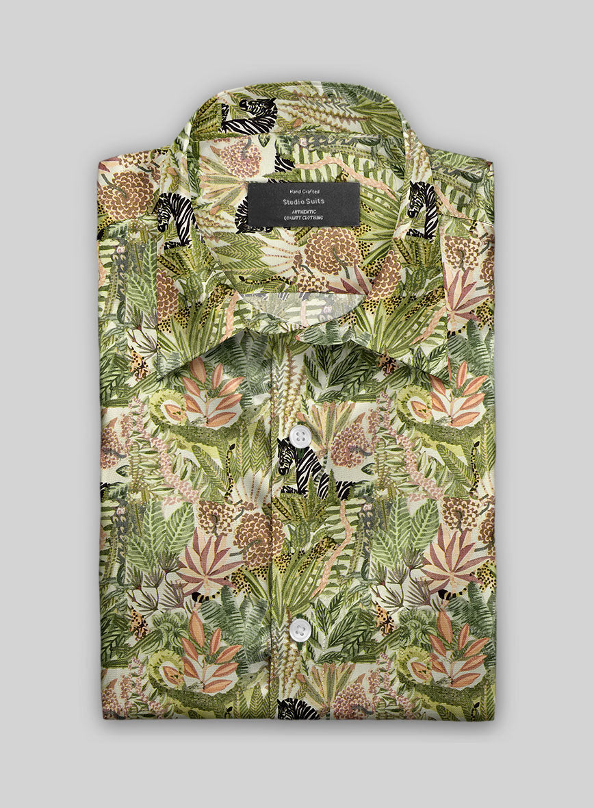 Hilario Silk Cotton Shirt - StudioSuits