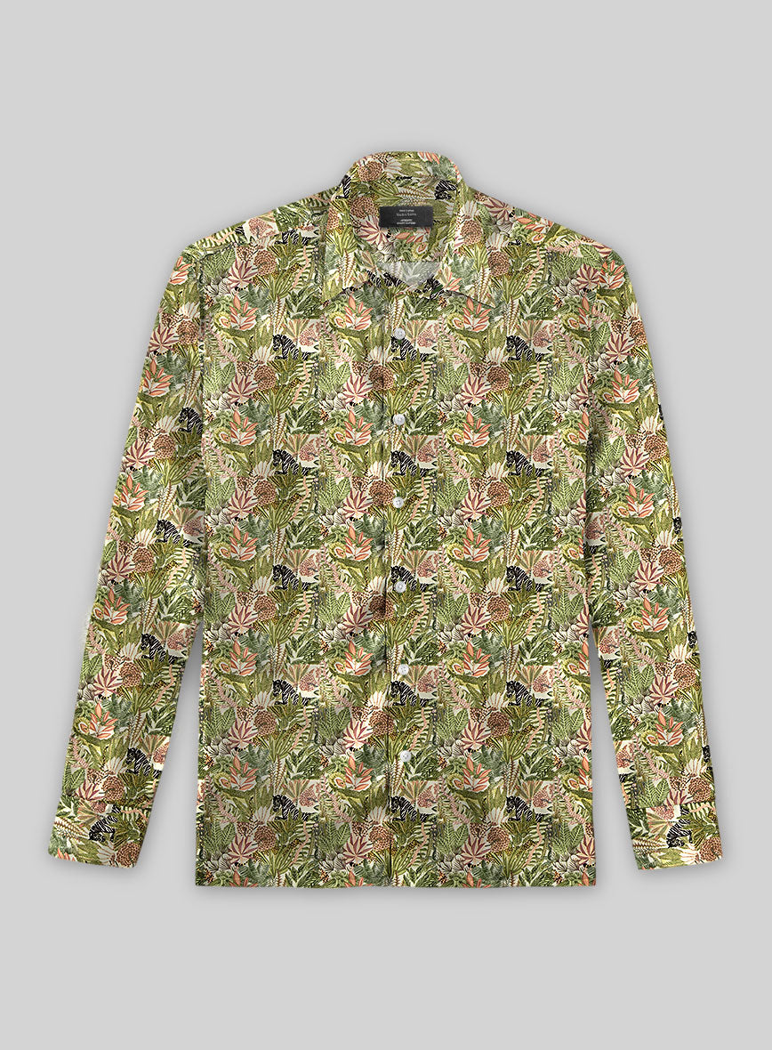 Hilario Silk Cotton Shirt - StudioSuits