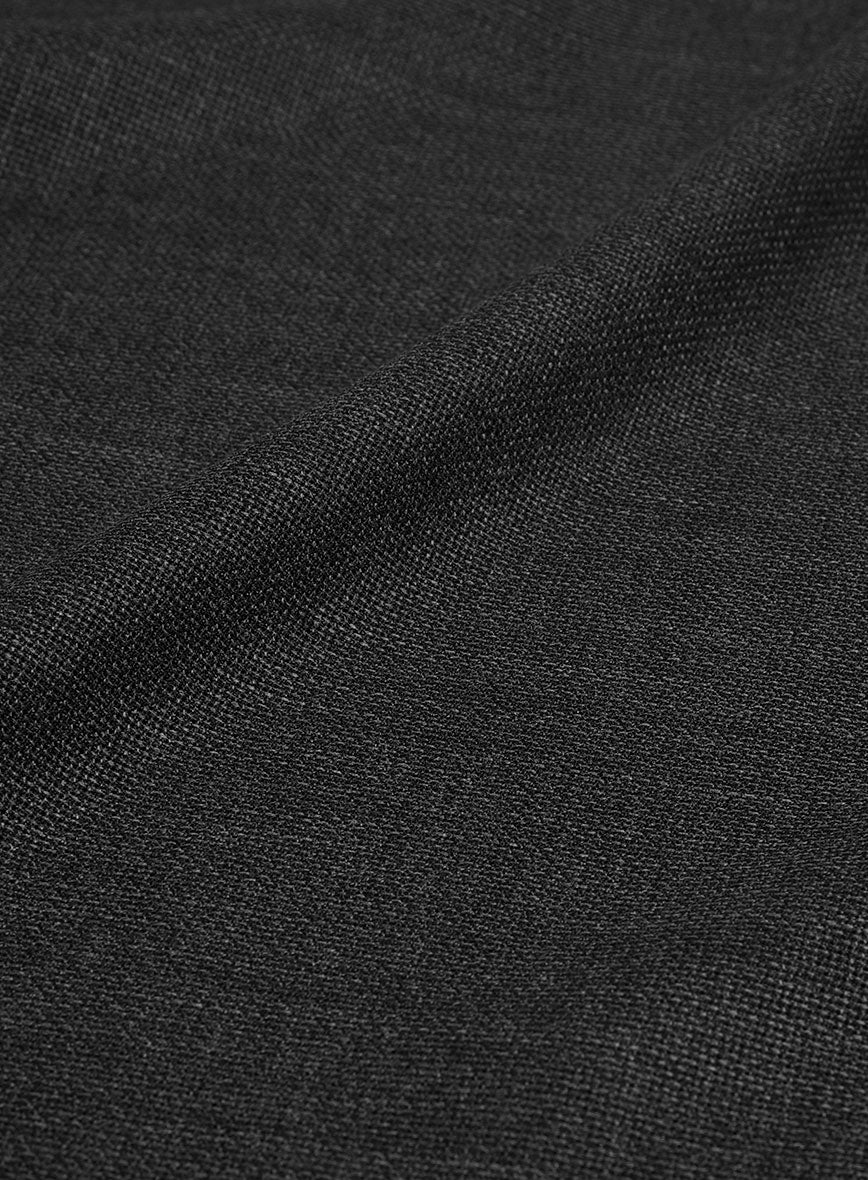 Hopsack Charcoal Jacket – StudioSuits