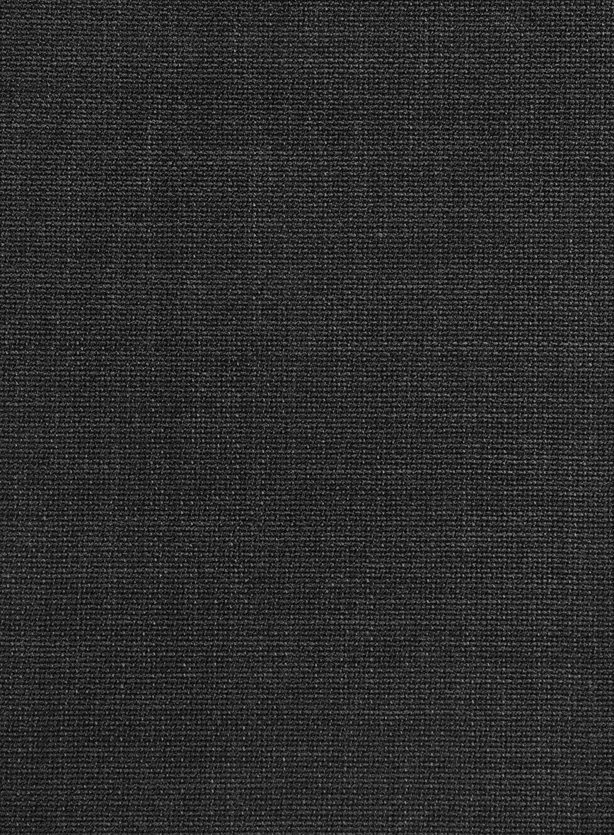 Hopsack Charcoal Jacket - StudioSuits