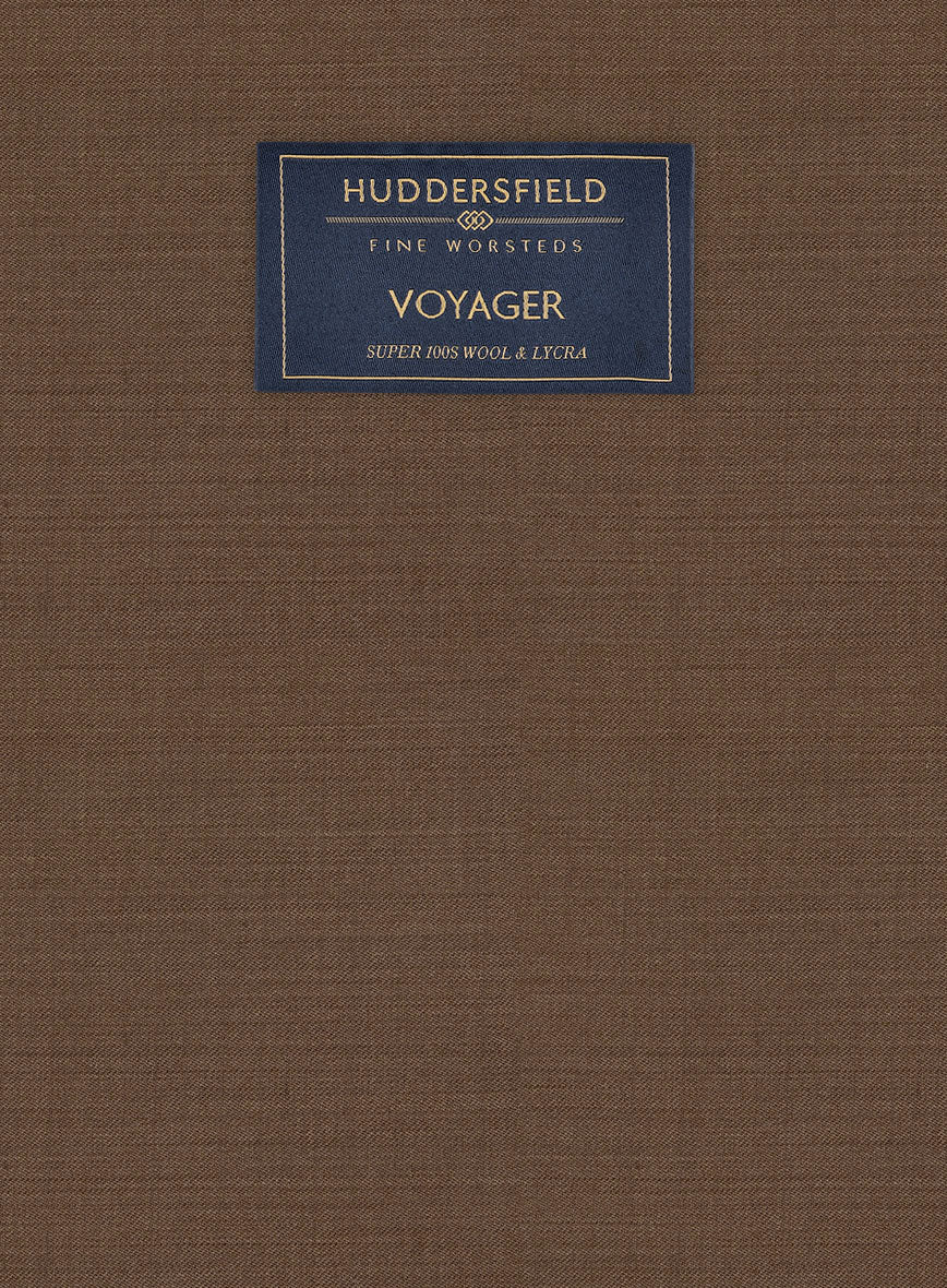 Huddersfield Stretch Brown Wool Suit