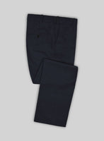 Huddersfield Stretch Navy Blue Wool Suit - StudioSuits