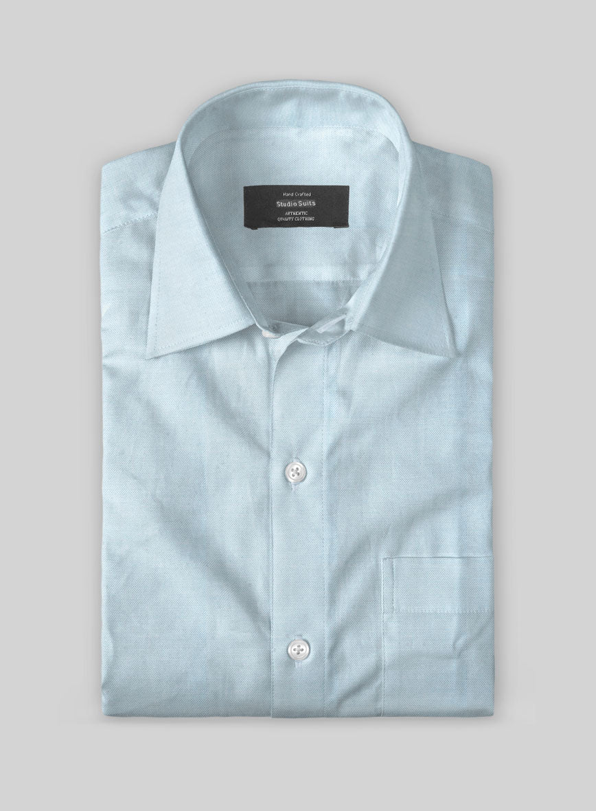 Iced Alloy Cotton Lycra Shirt - StudioSuits