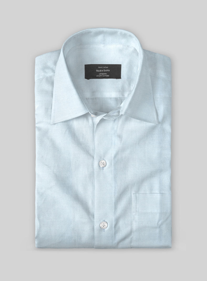 Iced Alloy Cotton Lycra Shirt - StudioSuits