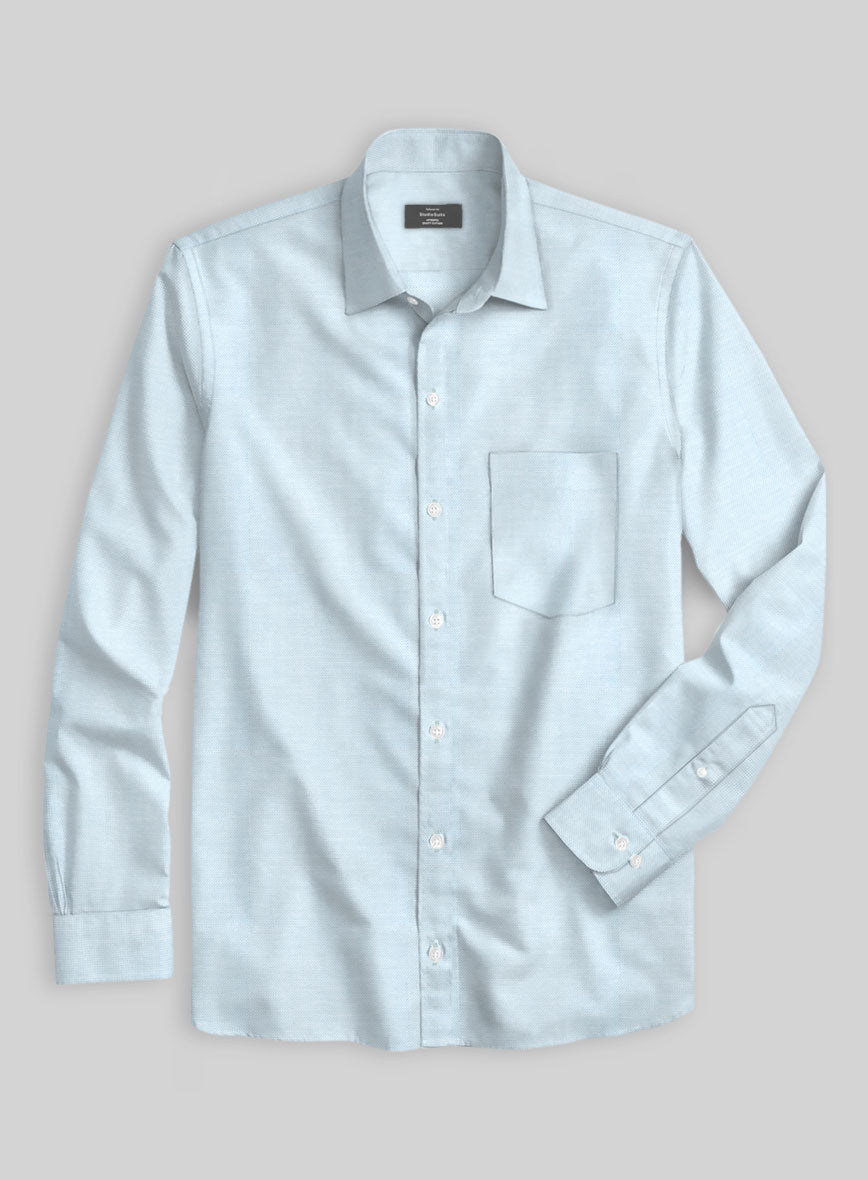 Iced Alloy Cotton Lycra Shirt - StudioSuits