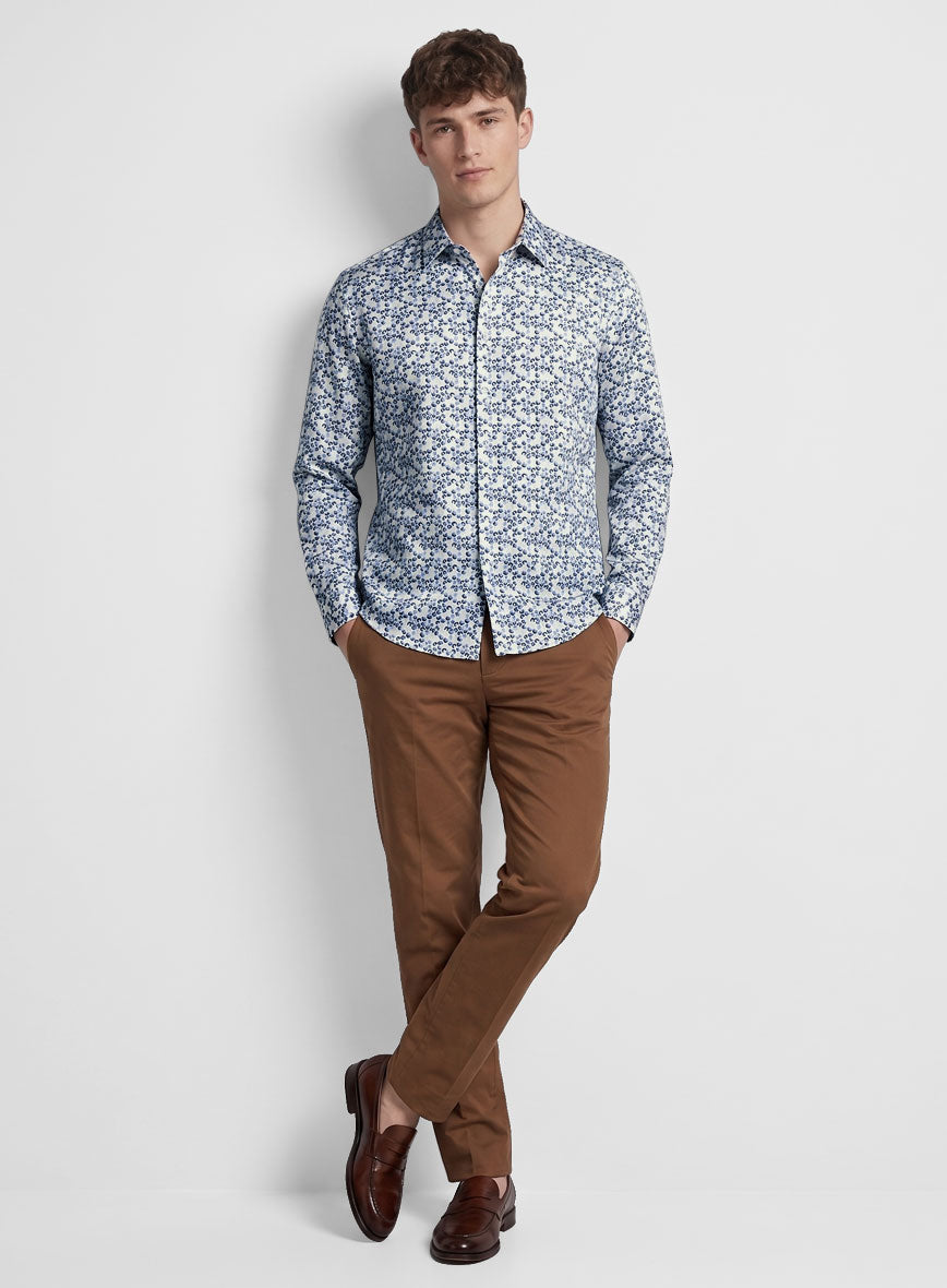 Iker Silk Cotton Shirt - StudioSuits