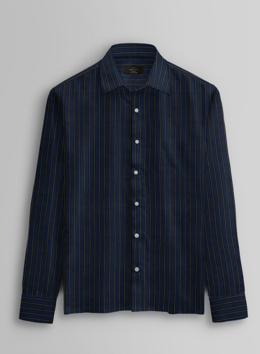 Imperial Night Cotton Shirt - StudioSuits