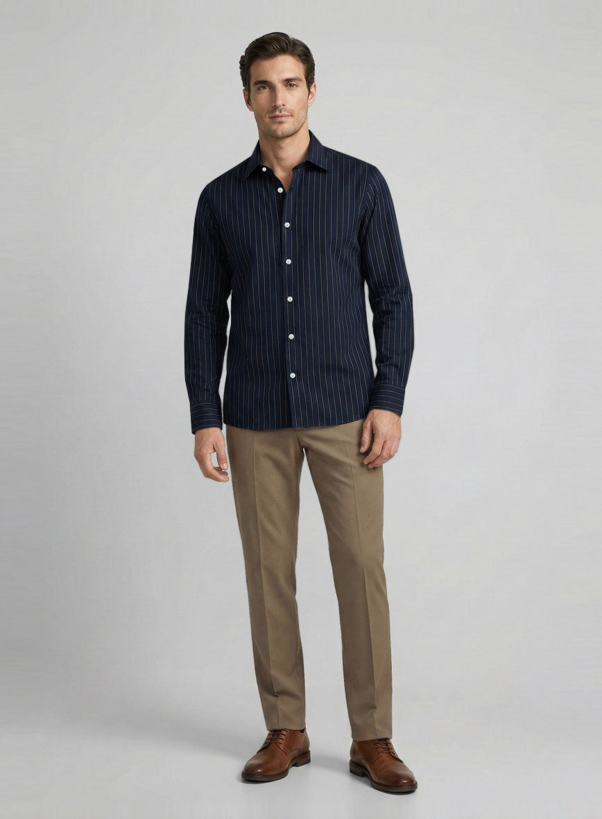 Imperial Night Cotton Shirt - StudioSuits
