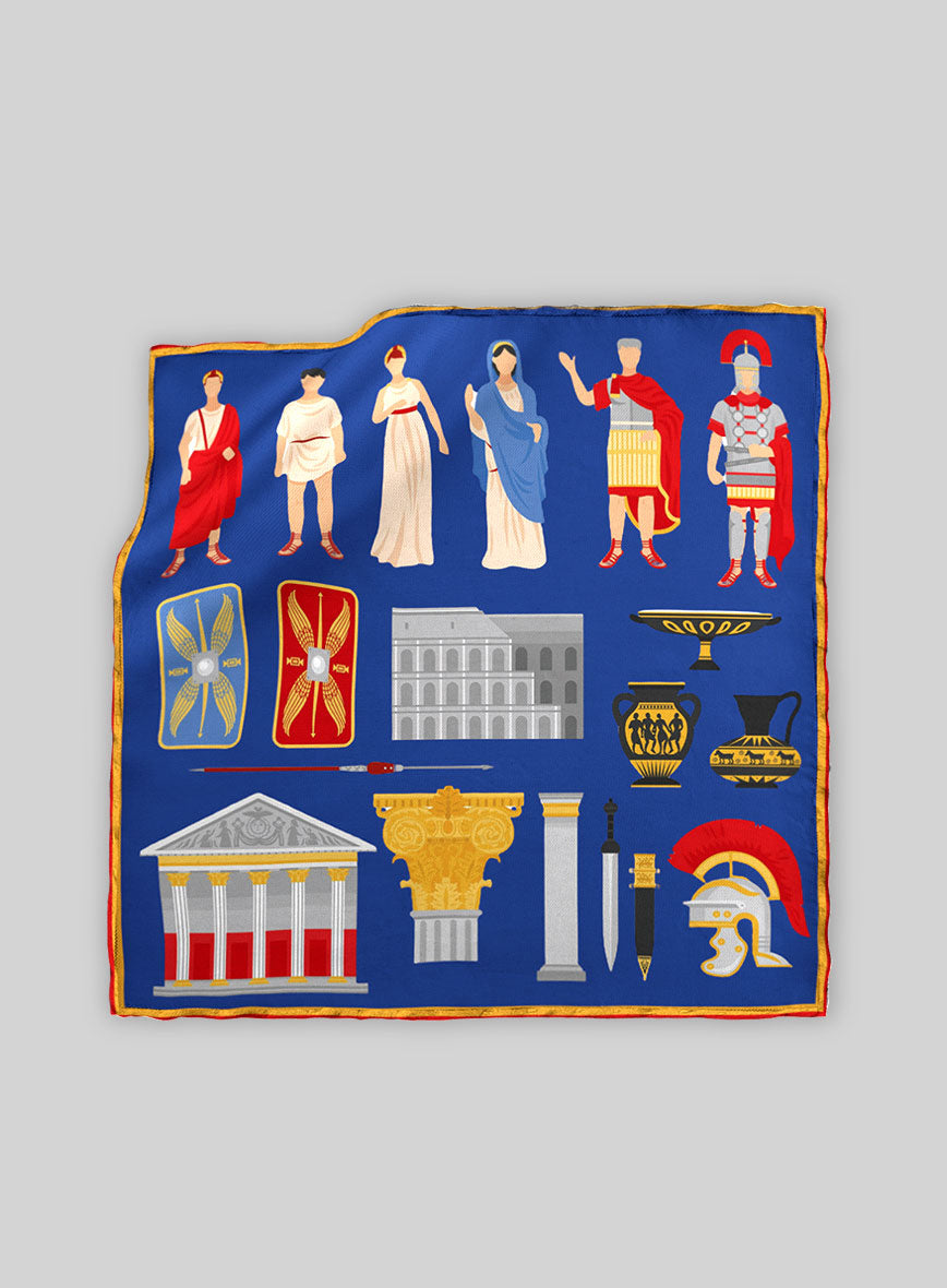 Imperium Icons Silk Pocket Square - StudioSuits