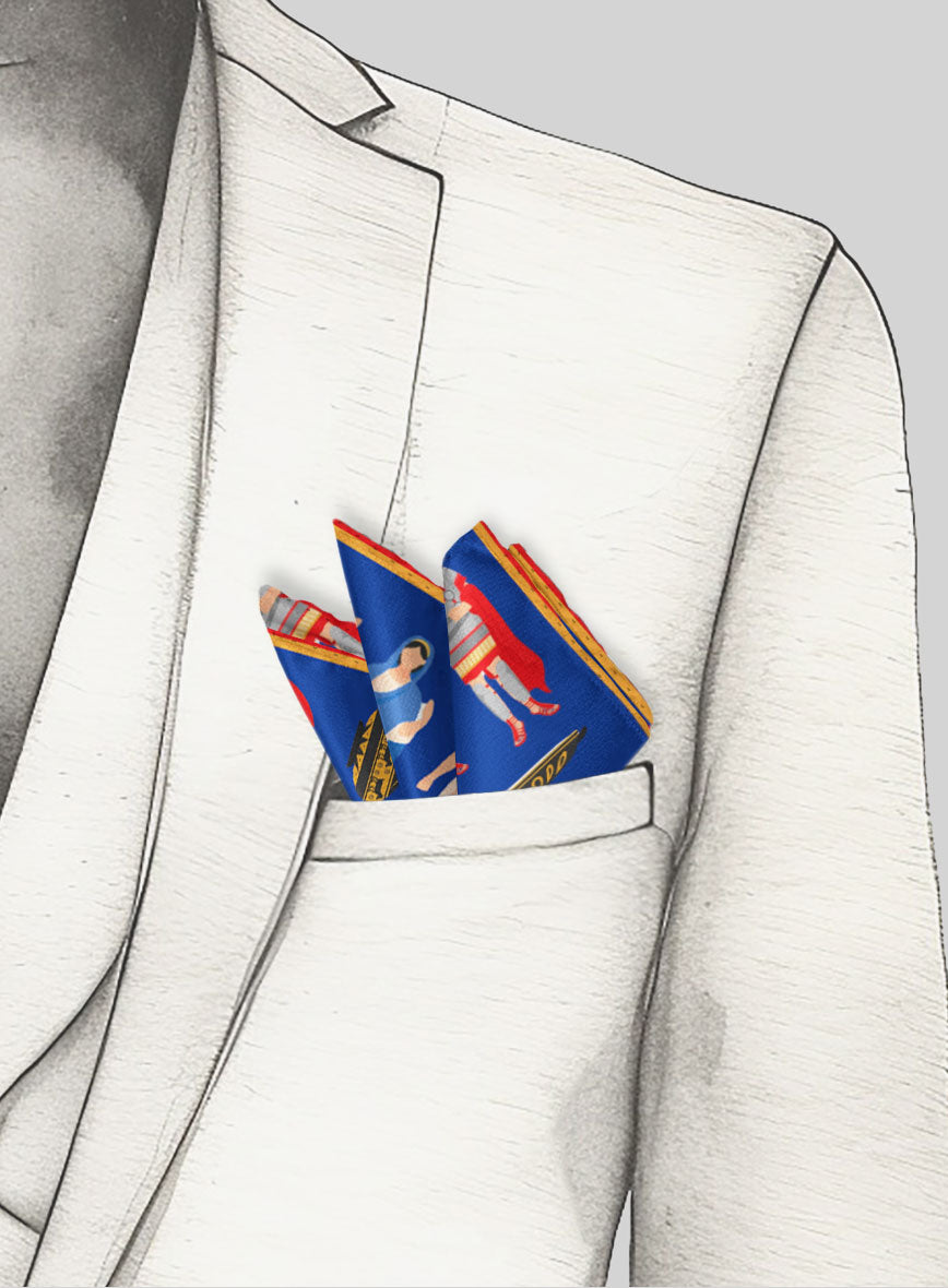 Imperium Icons Silk Pocket Square - StudioSuits