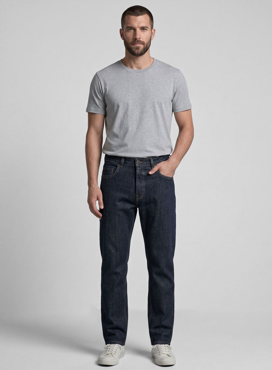 Indigo Stretch Jeans - StudioSuits