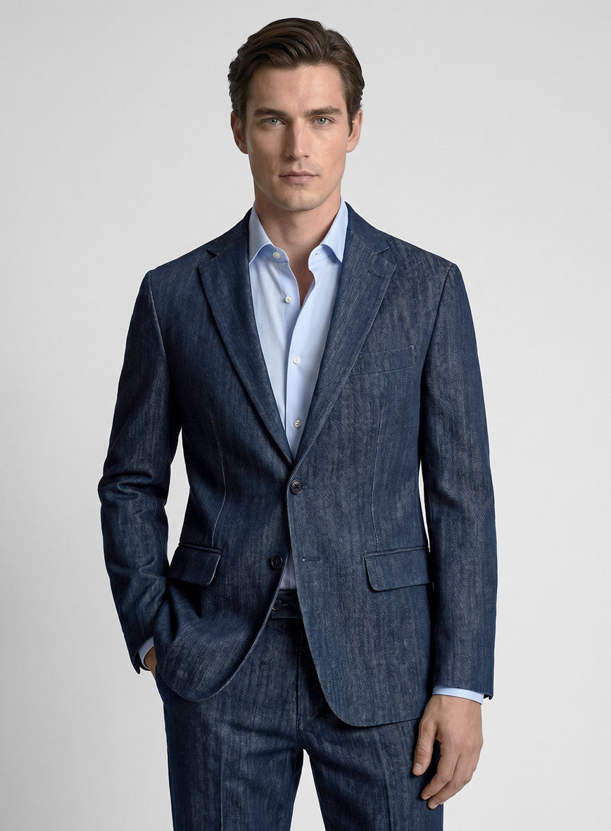 Indigo Denim Jacket - StudioSuits