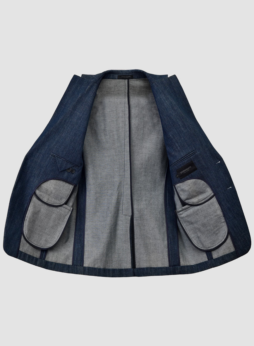 Indigo Denim Jacket - StudioSuits