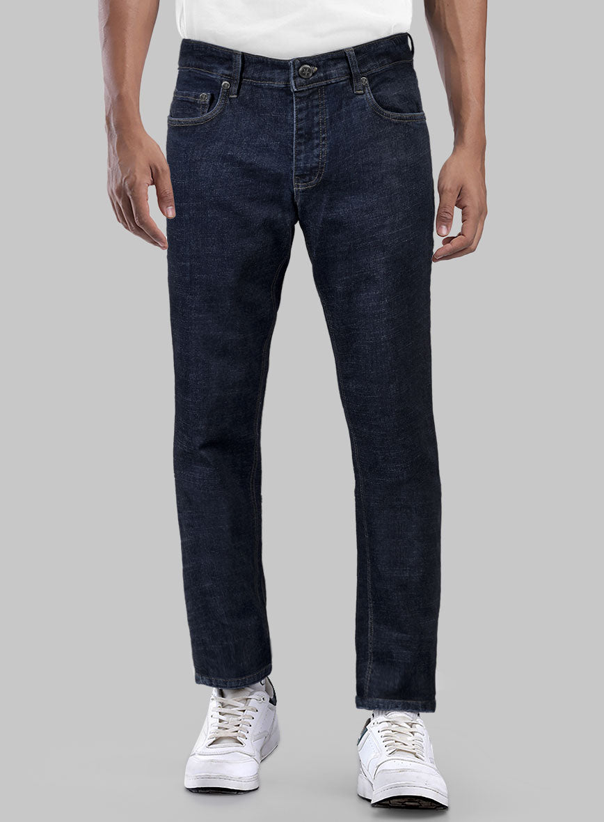 Indigo Stretch Denim Jeans - StudioSuits