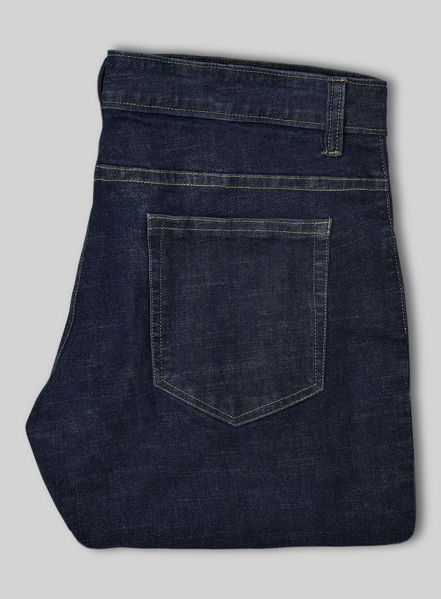 Indigo Stretch Denim Jeans - StudioSuits