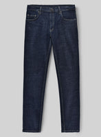 Indigo Stretch Denim Jeans - StudioSuits