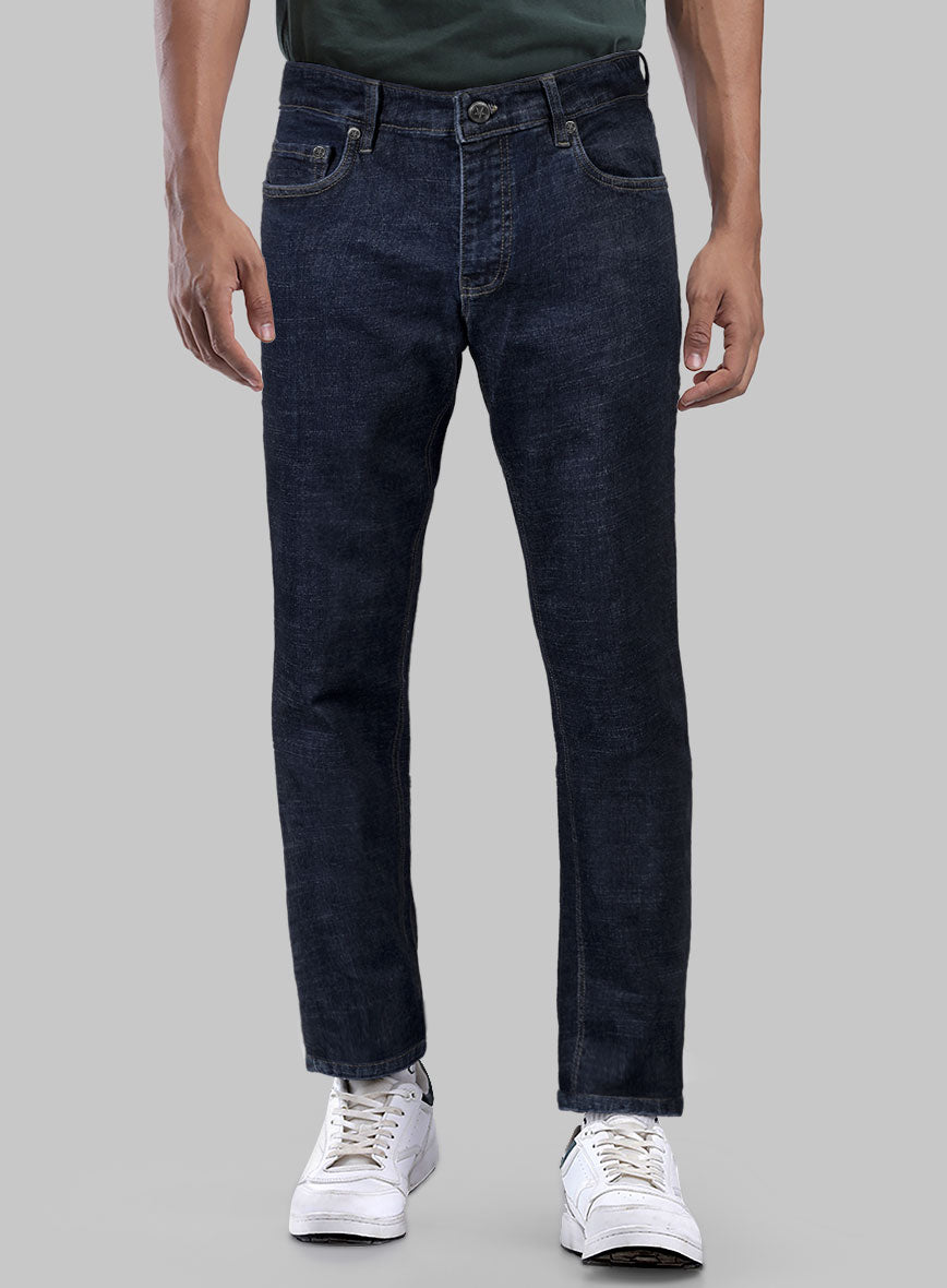 Indigo Stretch Denim Jeans - StudioSuits