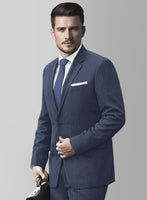 Ink Blue Pinstripe Suit - StudioSuits