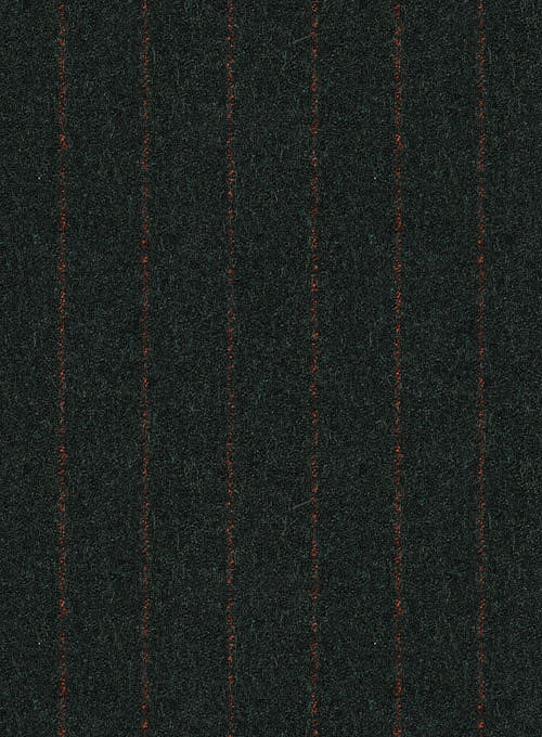 Italian Clano Green Stripe Tweed Jacket - StudioSuits