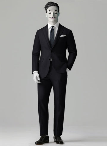 Italian Wool Lycra Rulesto Suit - StudioSuits
