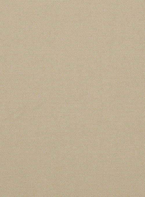 Italian Beige Cotton Stretch Pants