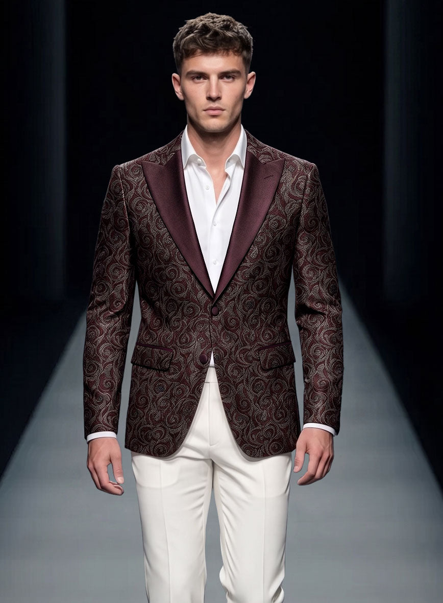 Italian Aurevane Tuxedo Jacket - StudioSuits